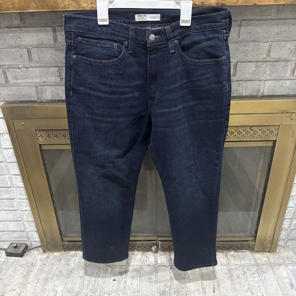 Men’s Signature Gold Levi Strauss Athletic Cut Jeans Size 34 X 29
